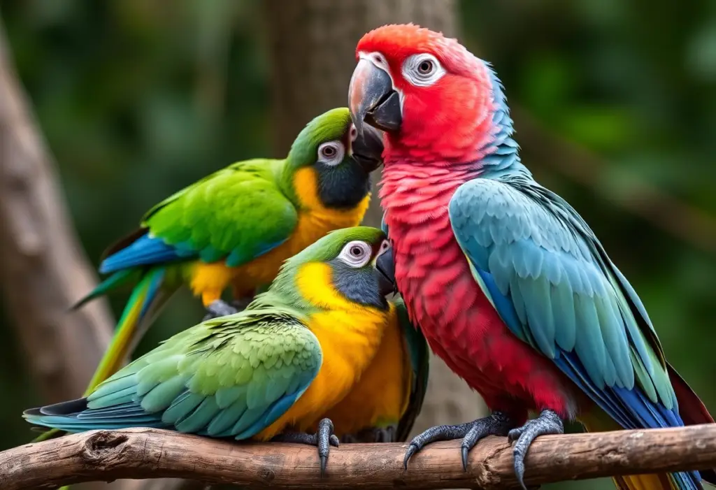 empathy in birds
love birds loving