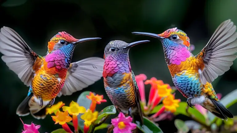 hummingbirds